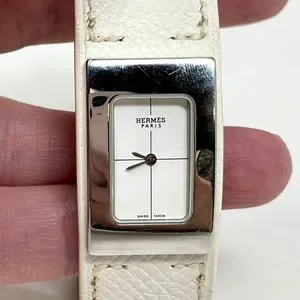 Hermes | Accessories | Herms Ladies White Cherche Midi Watch 